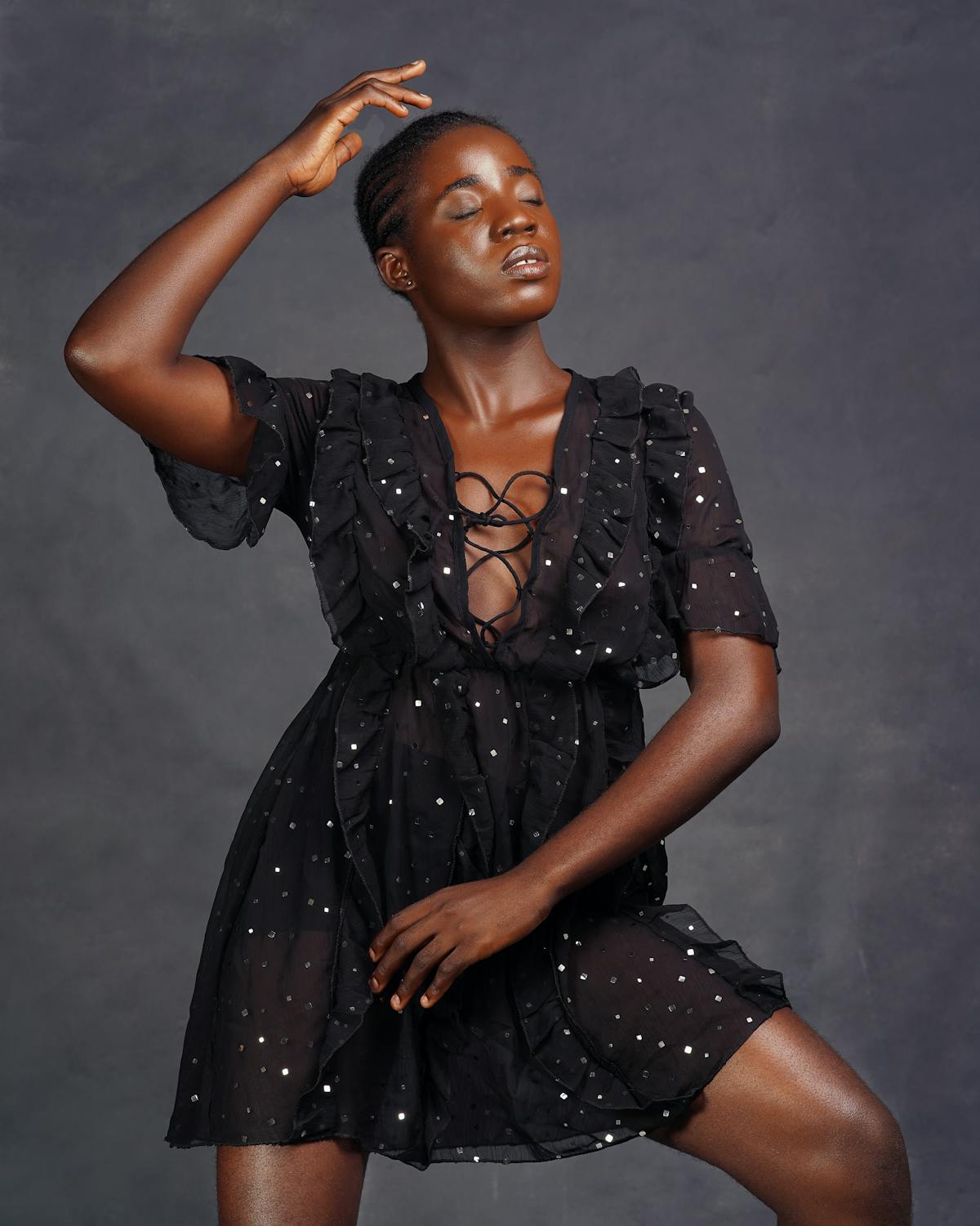 Bodycon Power Dress - fashion model