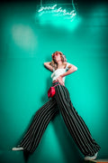 Wide Leg Palazzo Pants – Flowy High Waist Trousers for Women