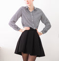 Ribbed Knit Mini Skirt – Stretchy Bodycon Skirt for Women